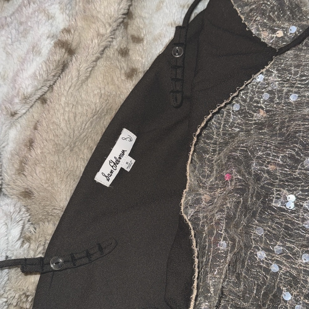 Sam Edelman Sequined Sleeveless Top NWT - Picture 5 of 7